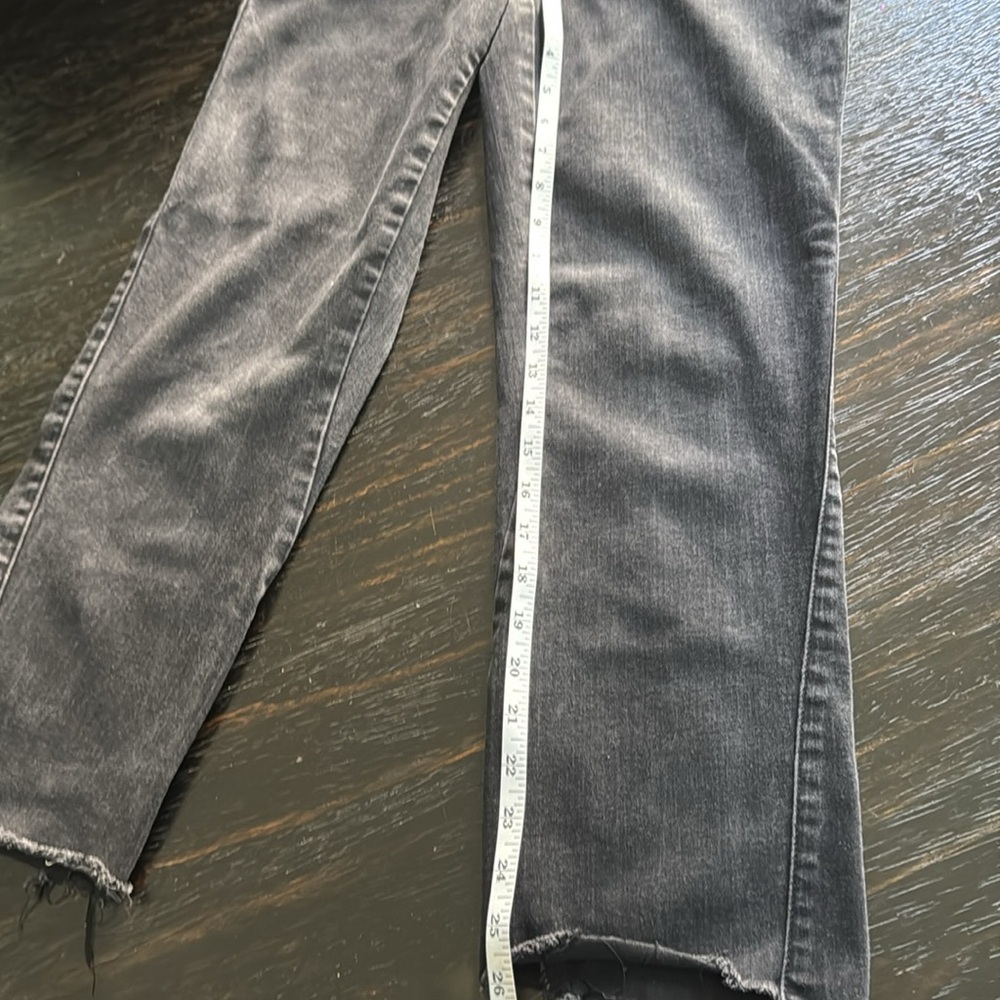 Democracy "Ab"solution High Rise Itty Bitty More Boot with Clean Finish Fray Hem - Picture 9 of 11